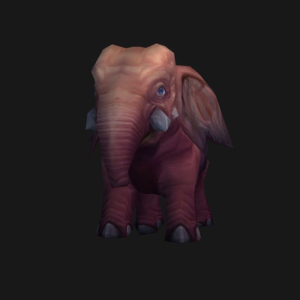 Pint-Sized Pink Pachyderm